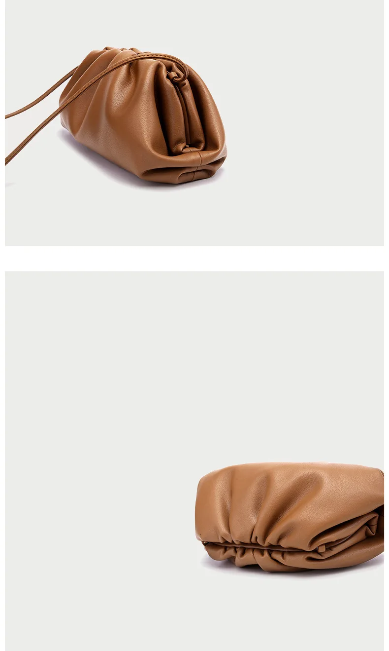 The Pouch Bag Day Clutch Soft Leather Hand Bag Dumpling Luxury Handbags Women Bags Designer Crossbody Bags For Female Michael