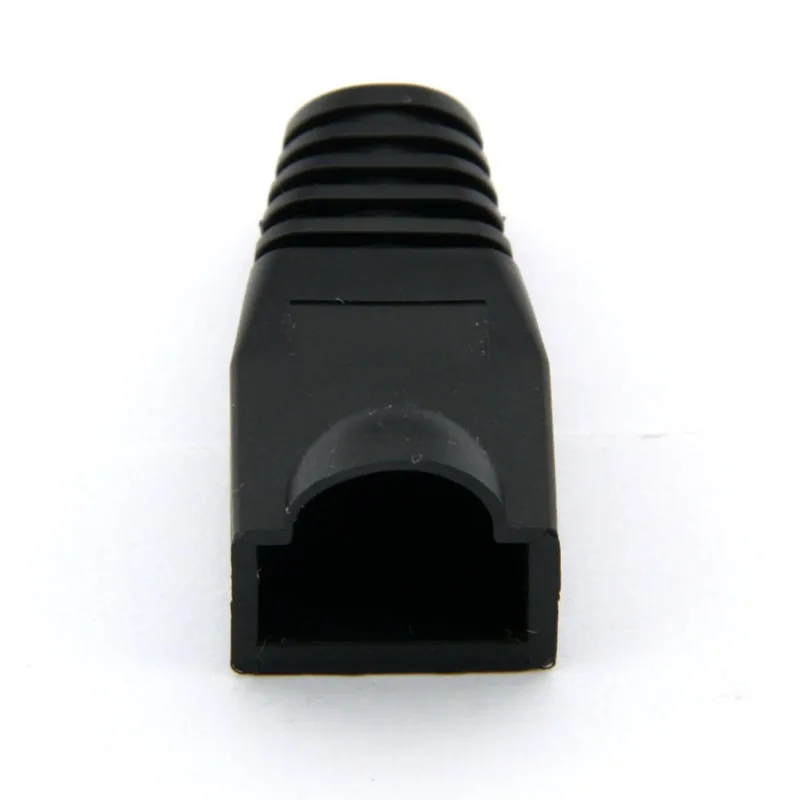 100 шт. RJ45 Cat6 Cat5E Ethernet кабель Snagless крышка деформация сброс загрузки LHB99|Компьютерные