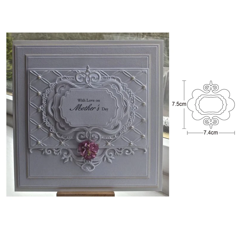 

Different Shapes Craft Die Metal Stencil Embossing Cutting Dies 3D DIY Scrapbooking Craft Photo Frame Invitation Card Decor 2020