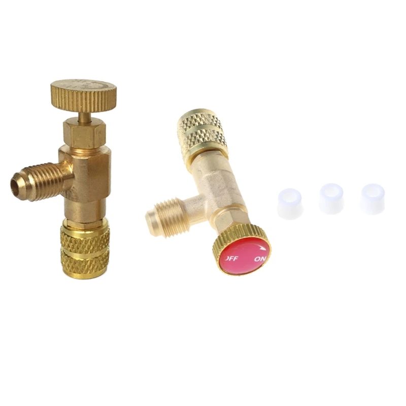 

R22/R410 Refrigeration Charging Adapter Connector Liquid Addition Accessories Home Air Conditioning Valve