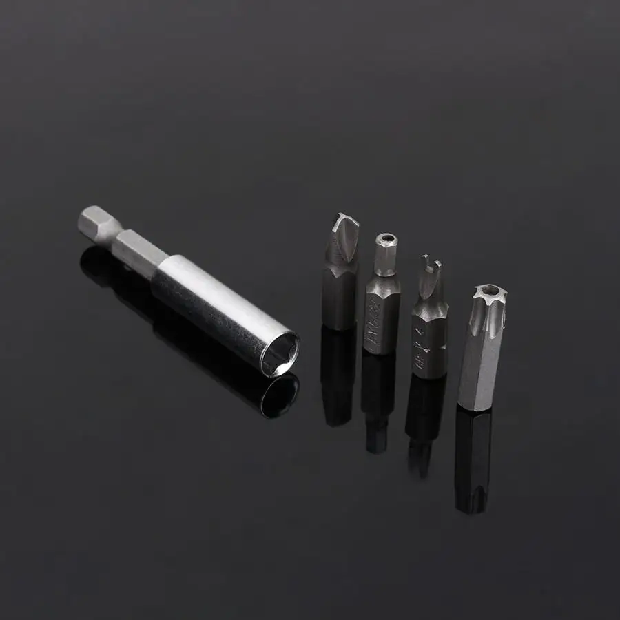 

Woodworking Tool Set 33Pcs Tamper Proof Bits Hex Star Spanner Screws Hex Bit Set 1/4'' Magnetic Holder with Case wrench tool