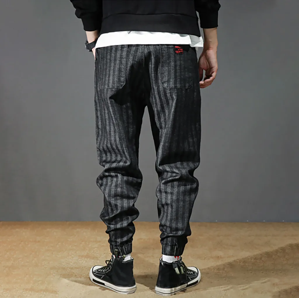 Мужские новые модные повседневные штаны на открытом воздухе с карманами со