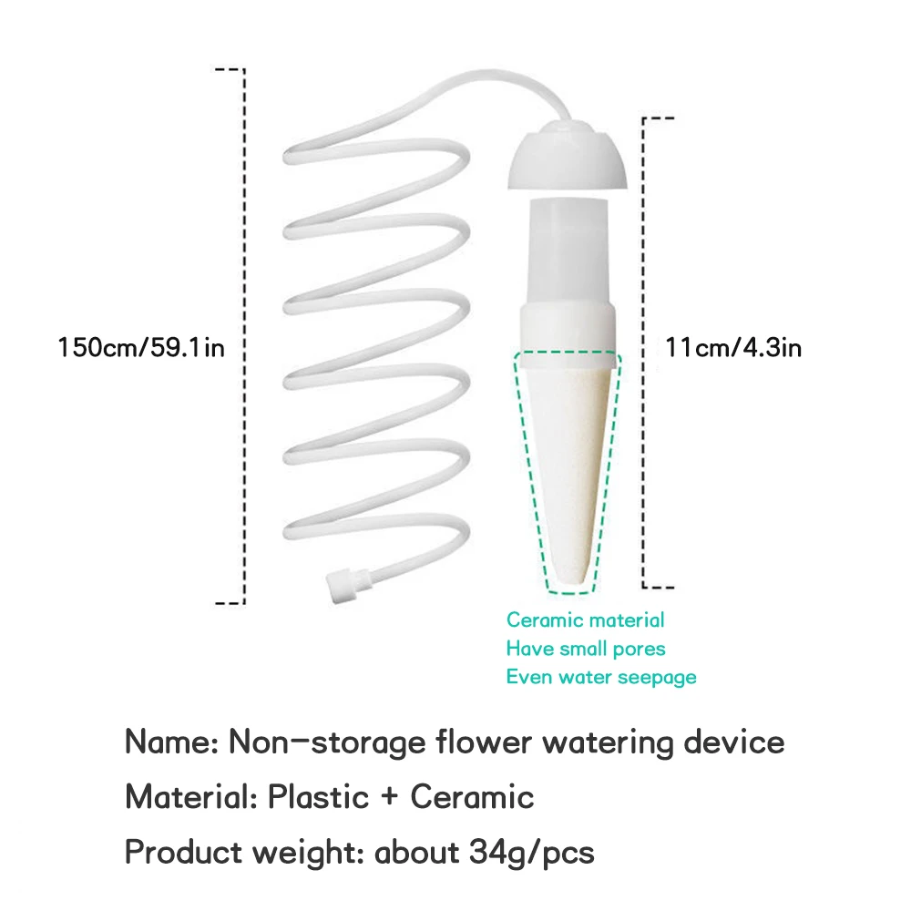 

1/6Pcs Automatic Watering System Moving Plant Potted Waterer Drip Flower Self-Watering Watering Device Garden Irrigation System