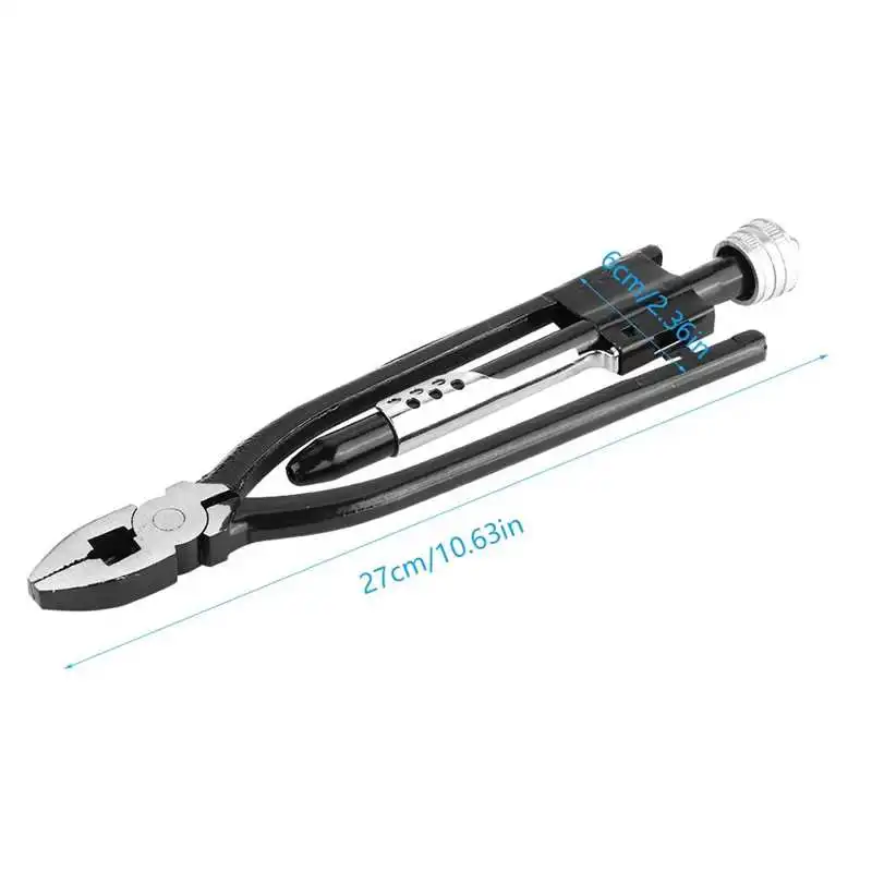 

6/9Inch Aircraft Safety Wire Twisting Pliers Set Lock Twist Twister Locking Tool with 200FT20GA 100FT18GA Steel Wire
