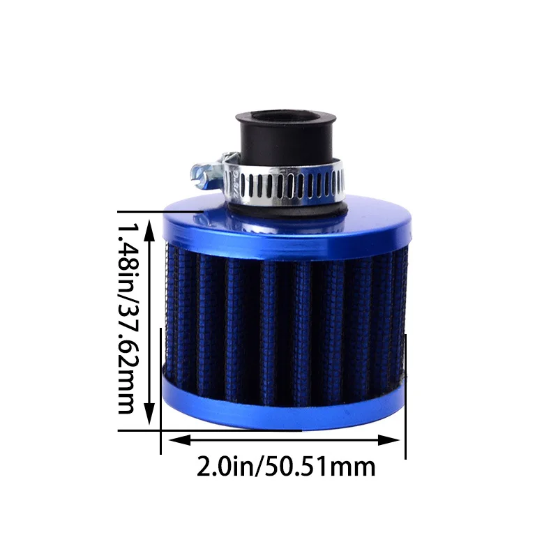 0.5L Universal Oil Catch Can Aluminum Racing Reservoir Breather Fuel Tank With Air Filter Engine Parts | Автомобили и мотоциклы