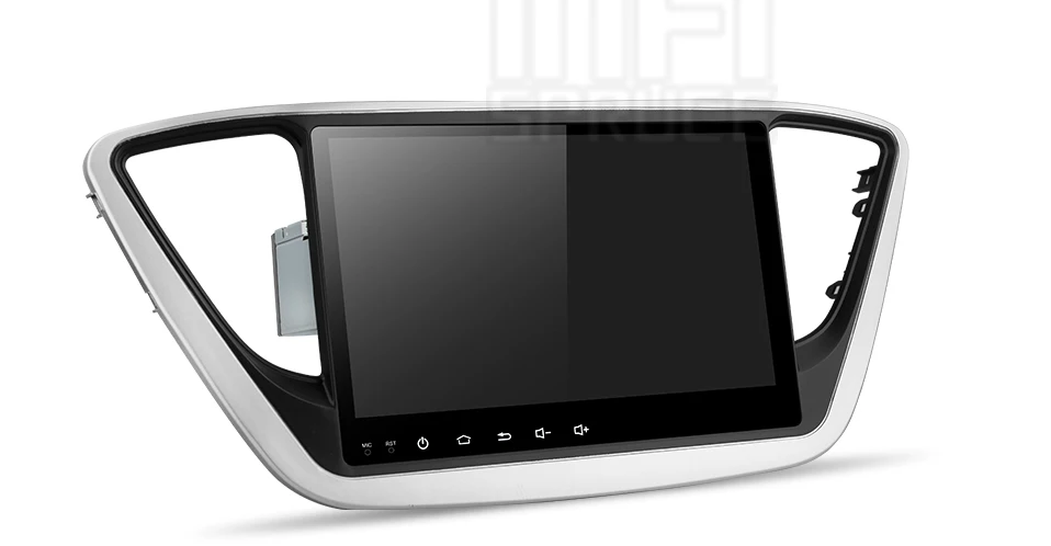32G PX30 infispruce автомобильный DVD gps для hyundai Verna Solaris " Android 9,0 автомобильный ПК головное устройство 1024*600 Автомобильная Радио Навигация