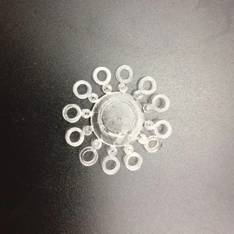 10 шт. прозрачные резиновые кольца для рыбалки|Наживки рыбной ловли| |