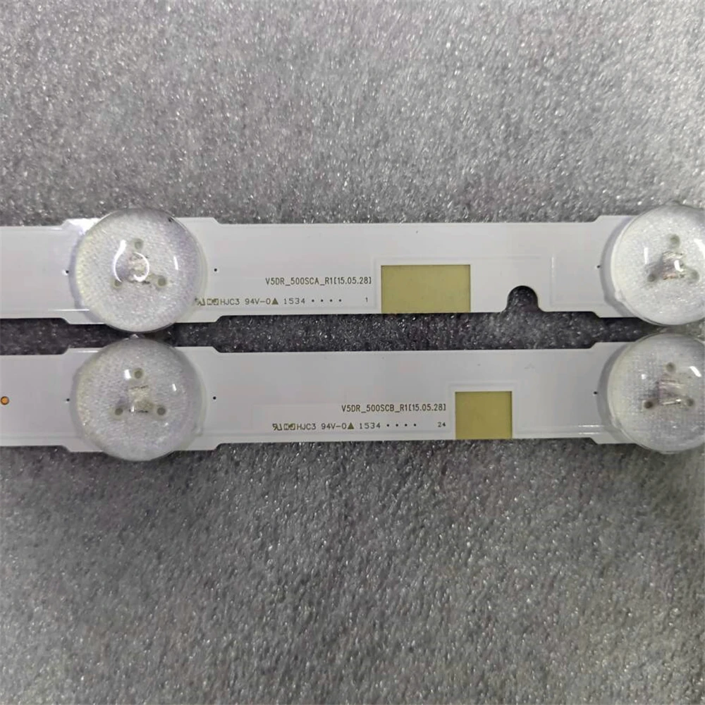 Светодиодная лента подсветки для Samsung BN96 38479A 38480A UE50JU6800 V5DR_500SCA_R1 V5DR_500SCB_R1 CY TJ050HGNV2H