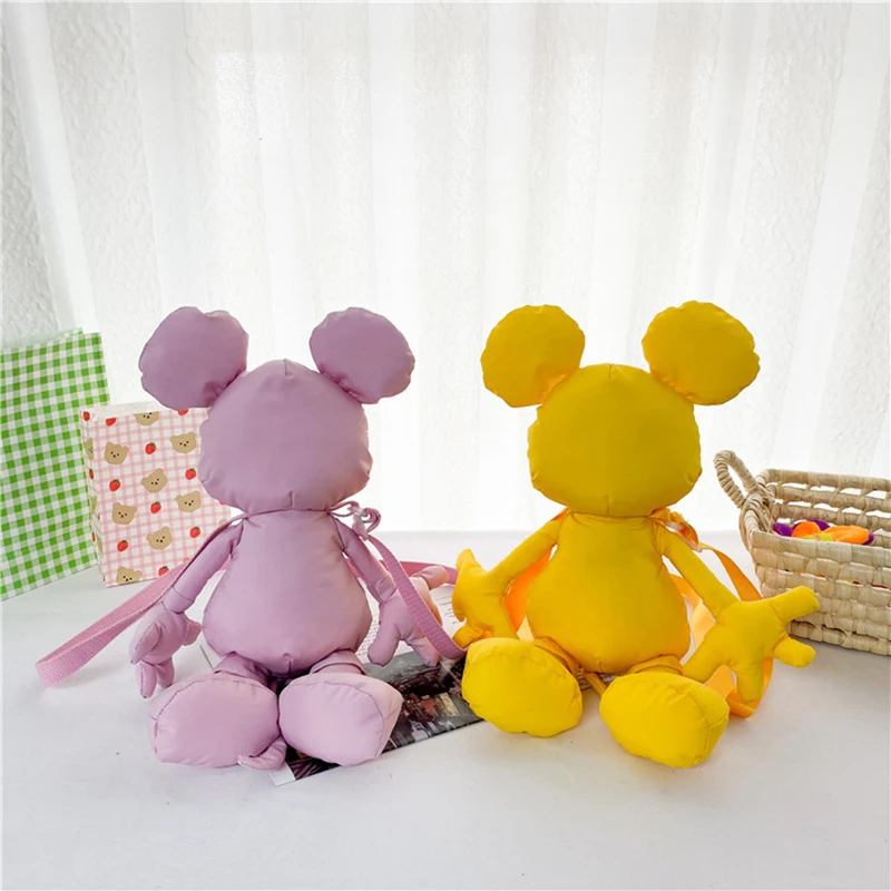 

Cute Bear Shoulder Bag Polyester Material Kids Shoulder Bags Toddler Backpack Baby's Toy Bag Girl's Stylish Phone Bag Coin Purse