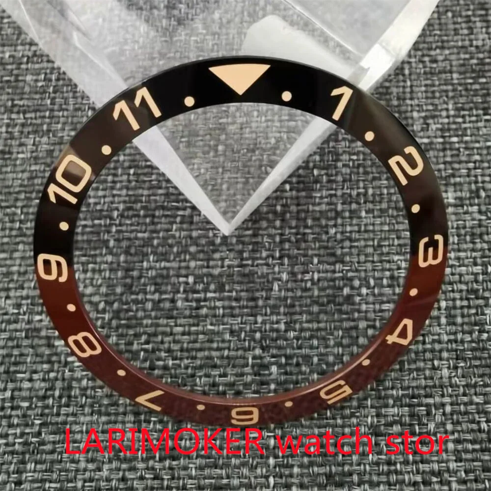 

38mm top black brown watch set bezel watch parts