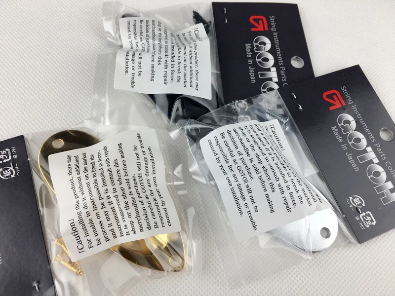 Подлинный GOTOH JCS-1 реликвия металлический Джек пластина для ST электрогитары Сделано в Японии