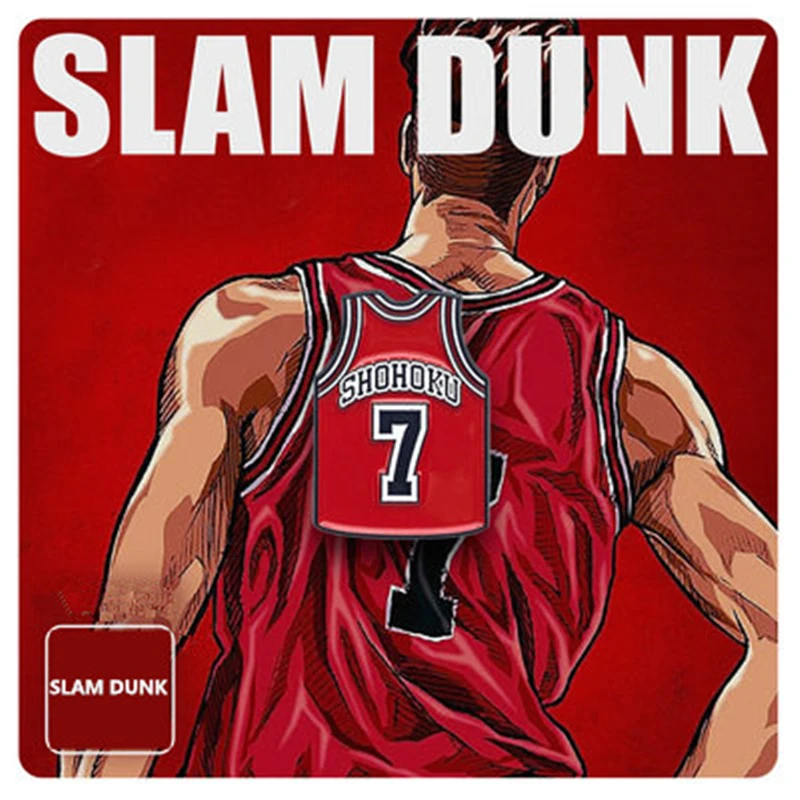 Брошь для косплея из аниме SLAM Top значок Мияги риота баскетбольная медаль подвеска