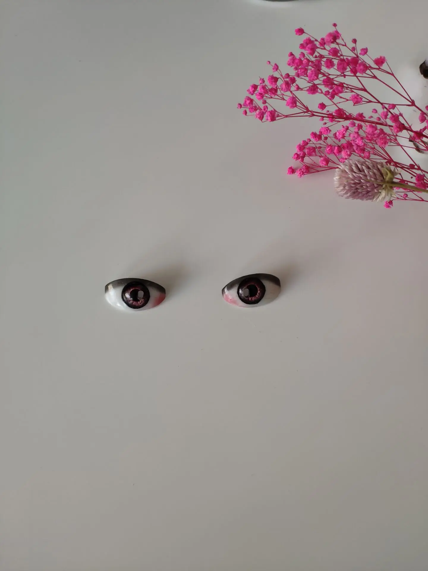 

Plastic Fake Brown Eyes for Mask Suit Crossdresser Transvestit Dragqueen
