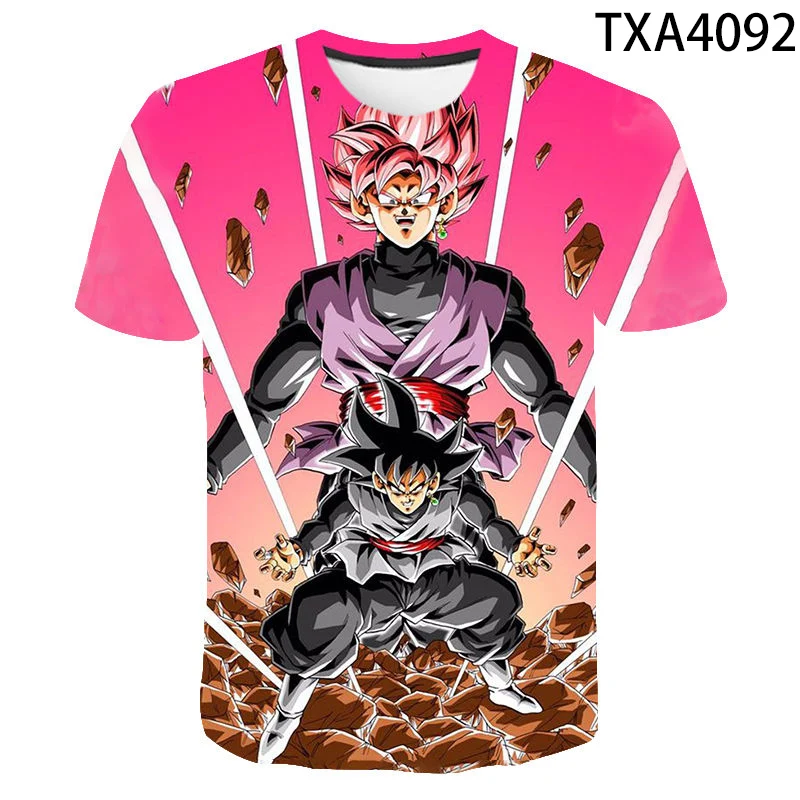 

New Boy Girl Kids Anime Dragon Fashion Men Women Children DBZ 3D Printed T Shirt Boy Girl Kids Short Sleeve Casual Cool Tops