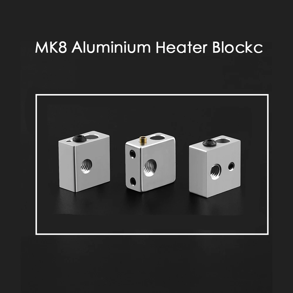 Reprap Makerbot MK7 MK8 алюминиевый нагревательный блок для печатающей головки Горячий