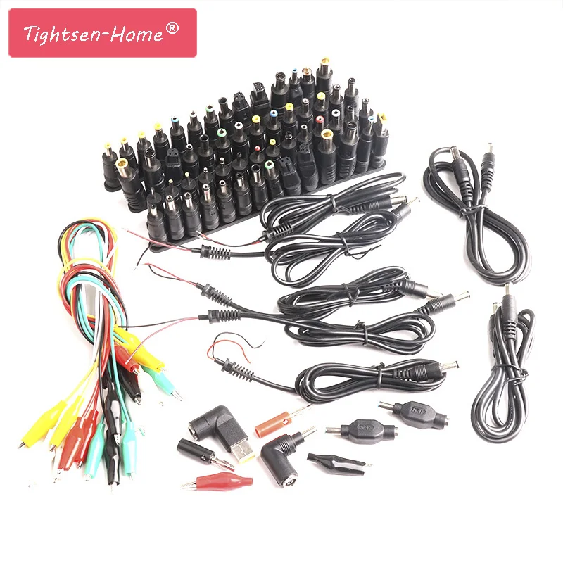 Универсальный адаптер питания постоянного тока для ноутбука 80 шт./компл.