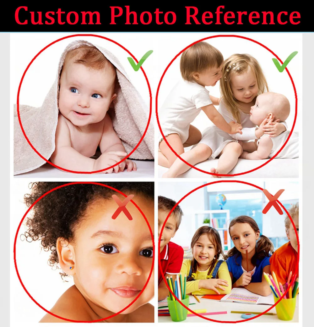 Браслеты на заказ Персонализируйте фото вашего ребенка мамы дедушки любимый