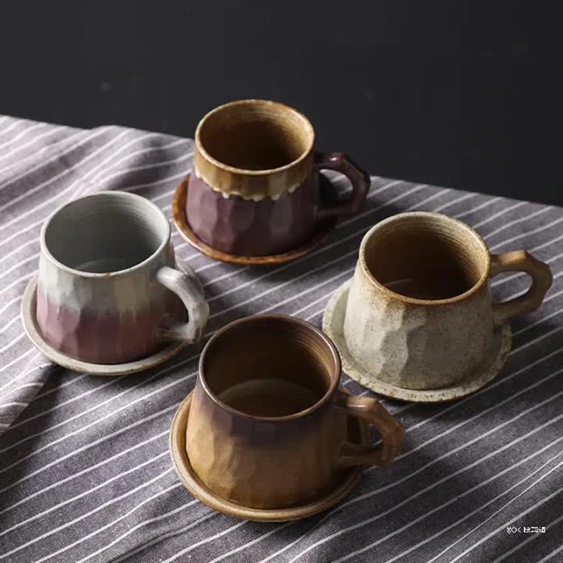Японская Чашка JOUDOO Zen Ceremony грубая керамическая кофейная чашка винтажная посуда