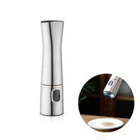 electric salt and pepper grinder mill stainless steel pepper spices mill cutter kitchen seasoning tools accessories for cooking