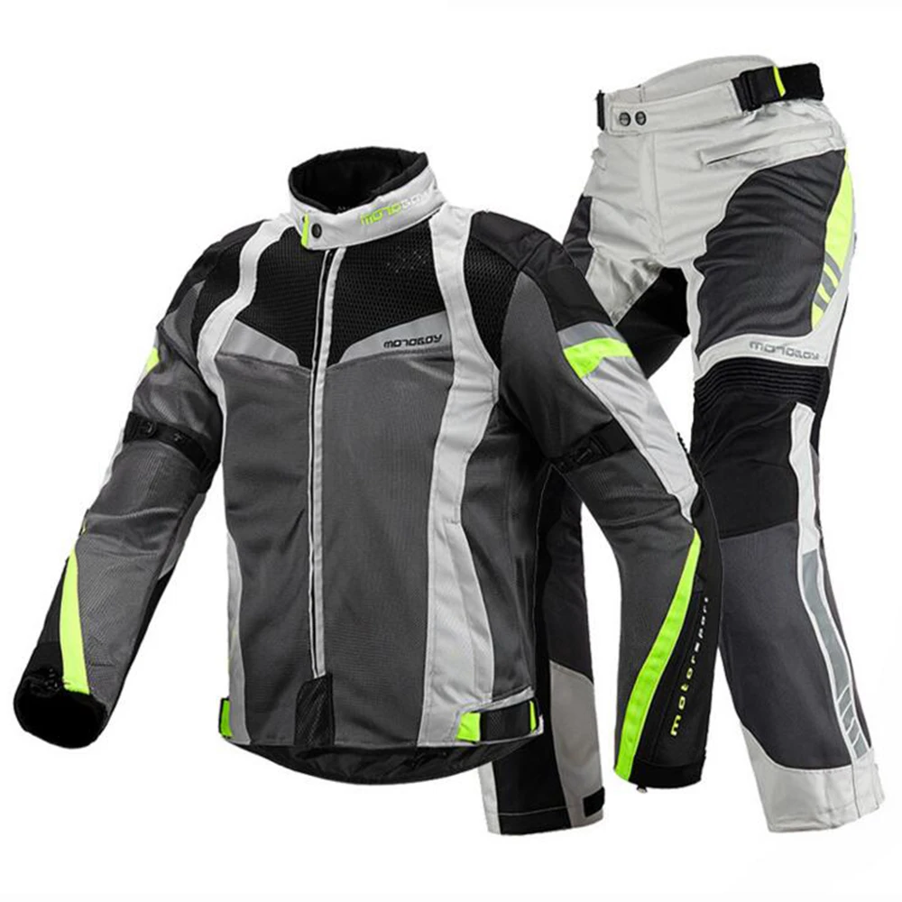 MOTOBOY мотоциклетная куртка летние дышащие костюмы для мотогонок светоотражающий