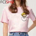 Футболка Harajuku The Promise Neverland, Женская забавная футболка с надписью смерти, летняя футболка с надписью смерти аниме Стальной Алхимик