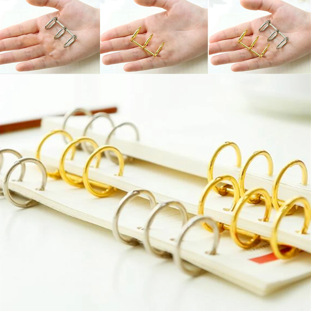 

2 шт., многоразовые металлические кольца для скрапбукинга