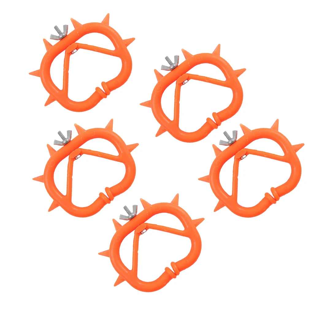 5 шт. прочный пластиковый держатель для икр | Дом и сад