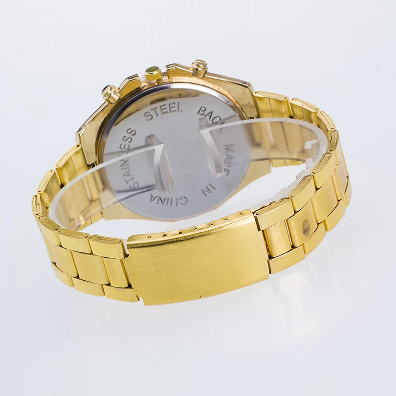 

2021 Hot Sale Alloy Steel Belt Fashion Watch Hot Sale MH Brand Men's Steel Belt Quartz Watch women gold watches