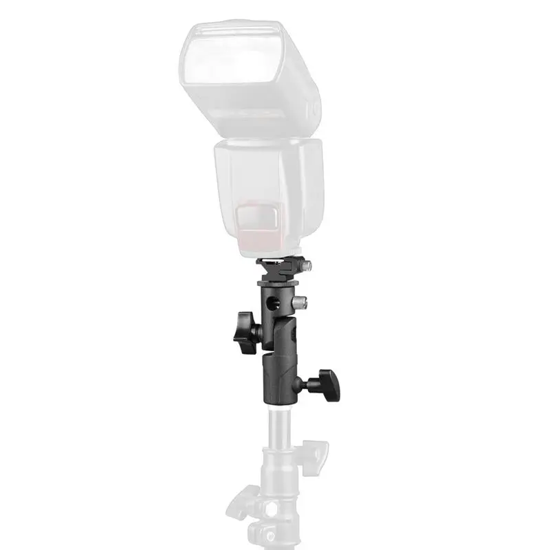 2 шт Камера флэш-крепление для вспышки Speedlite Поворотный Светильник Подставка