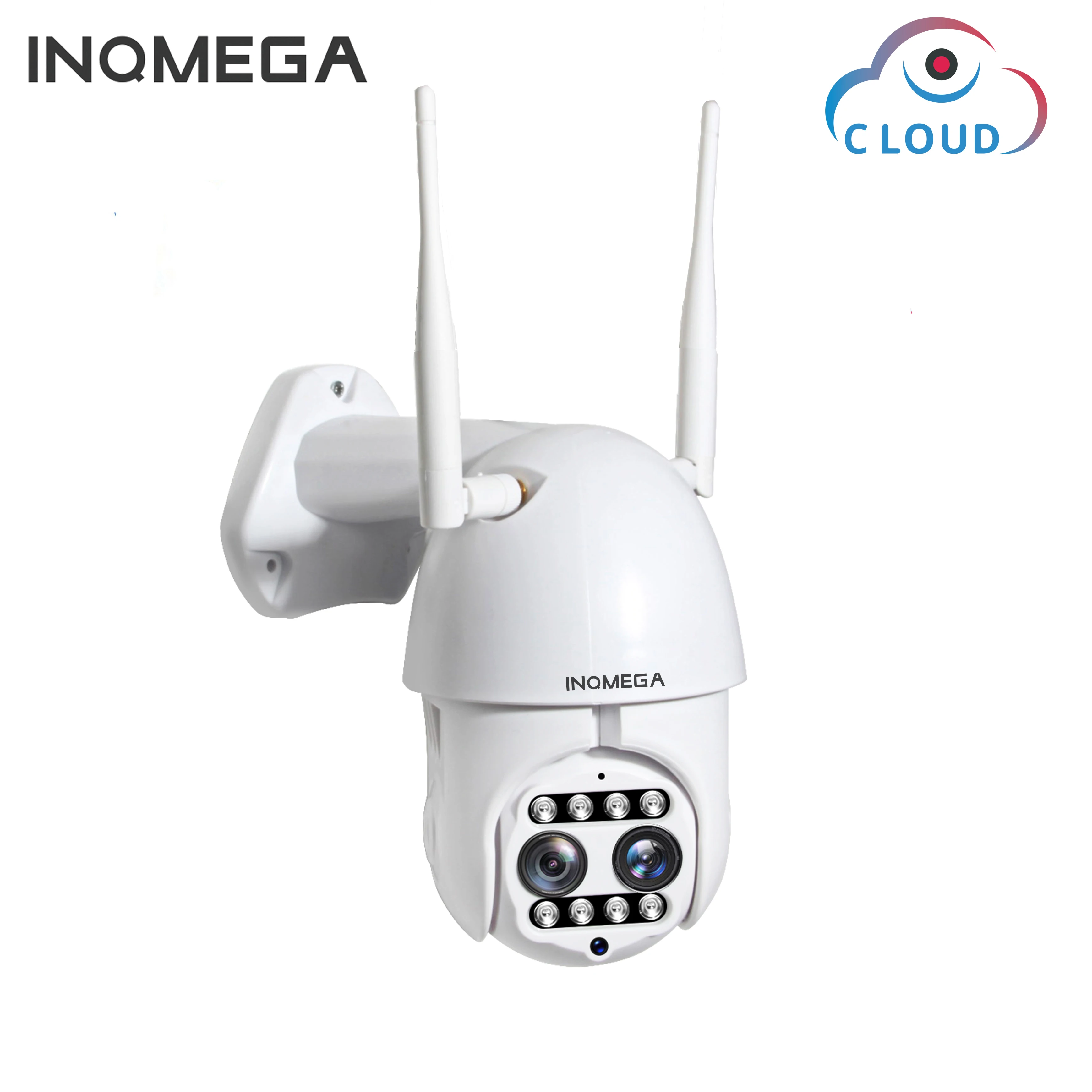 IP камера INQMEGA облачная купольная 1080P 2 МП МП|Камеры видеонаблюдения| |