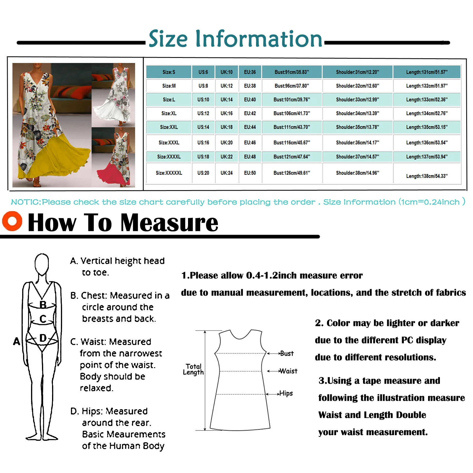 

Plus Size Party Sleeveless Dresses Women Casual Sundress Women Vintage V Neck Splicing Floral Printed Sleeveless Maxi Dress