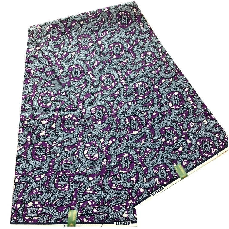

African Wax Fabric Lastest Prints 100% Cotton Sewing Material High Quality Pagne Nigeria Ankara 2021 Printed For Sewing Dress