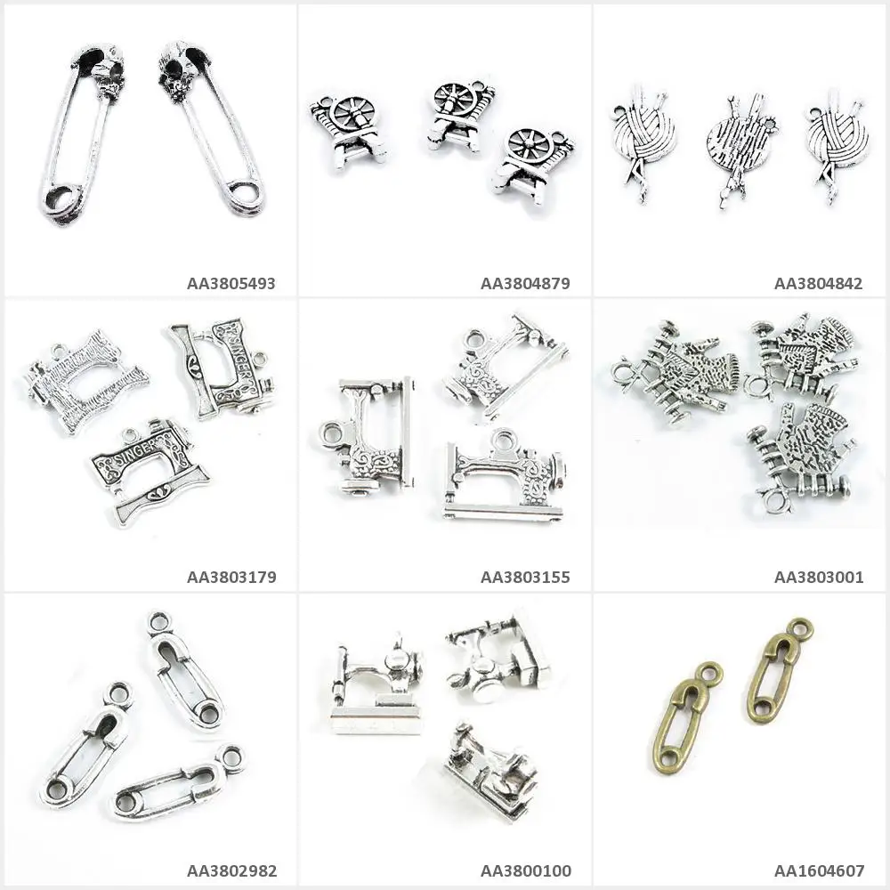 Подвеска для изготовления ювелирных изделий с античным бронзовым покрытием и