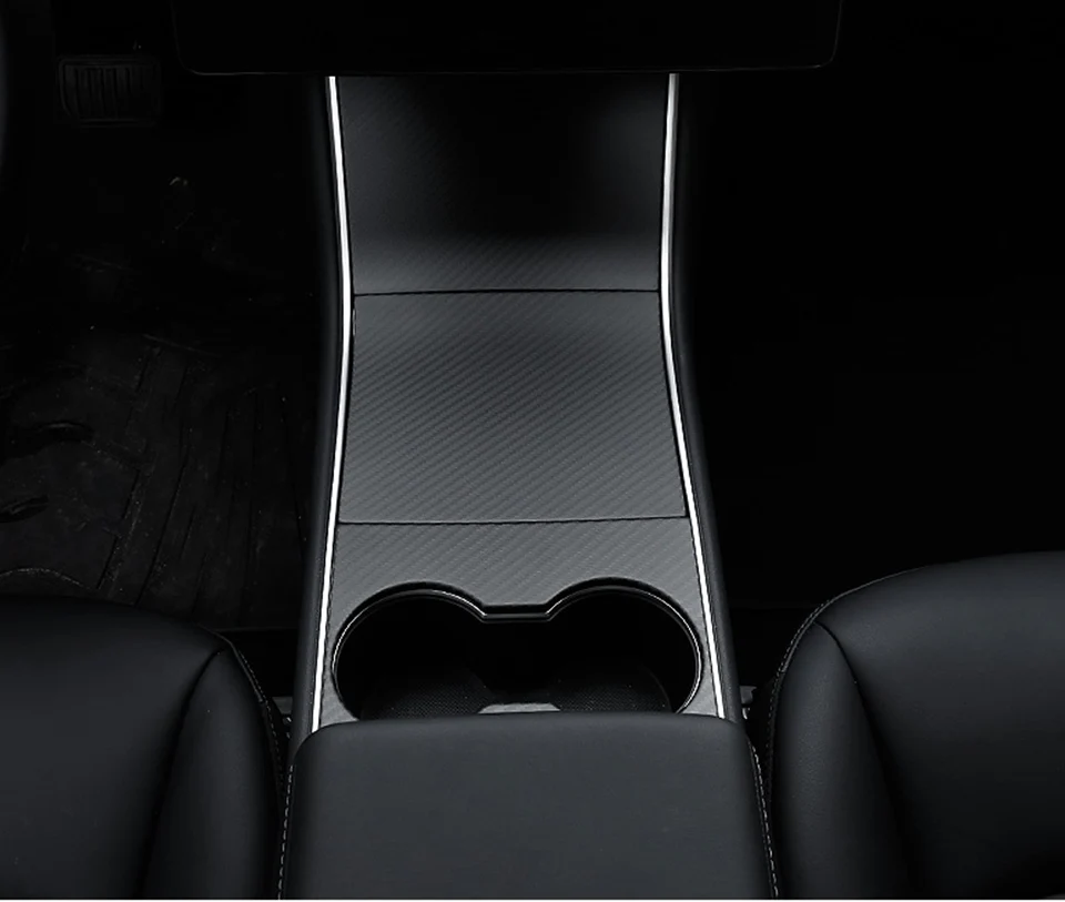 Для tesla модель 3 аксессуары/автомобильные аксессуары tesla центральная консоль модель 3 tesla три центральная консоль tesla модель 3 Карбон