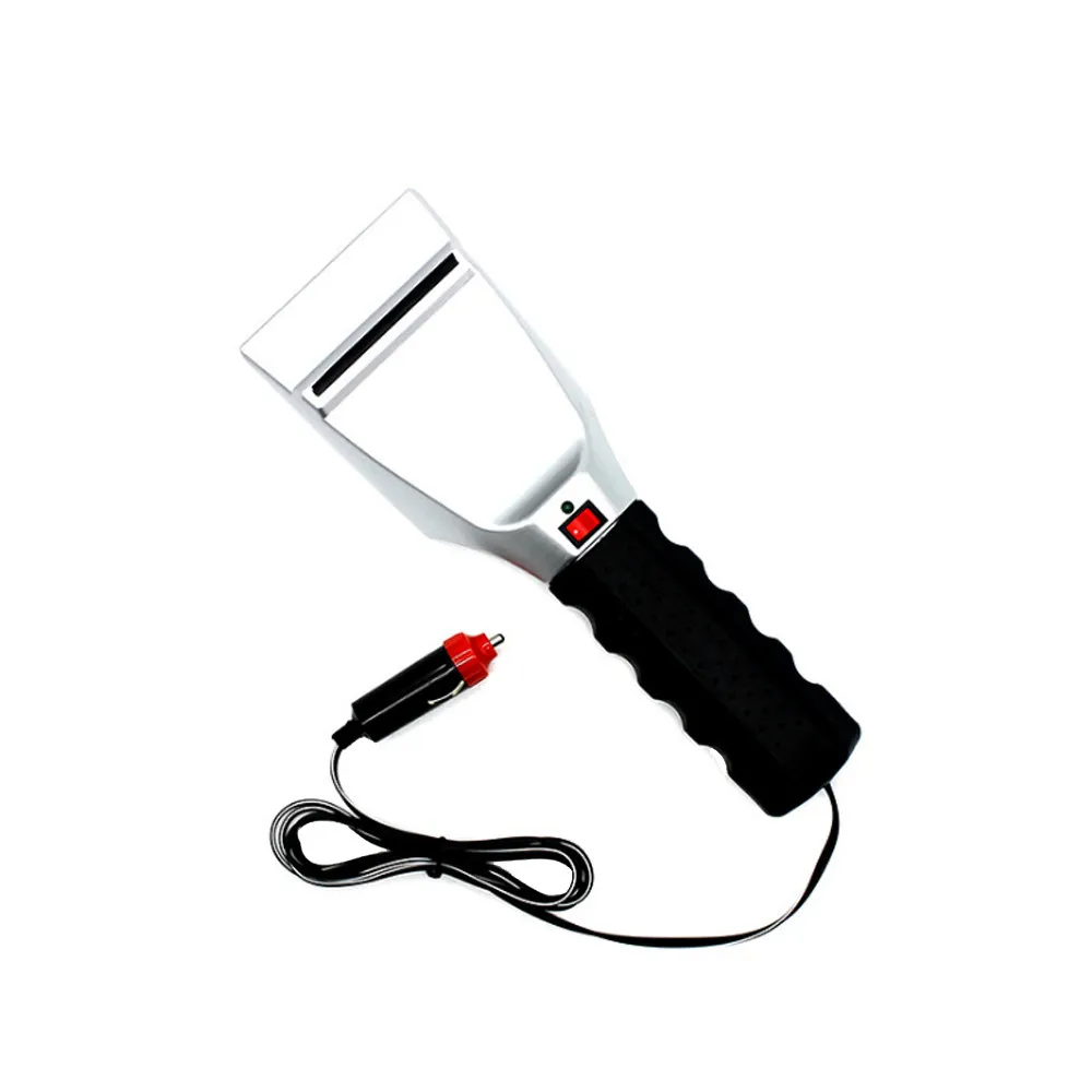 Скребок электрический с подогревом для снега и лобового стекла 12 В|Скребок льда| |