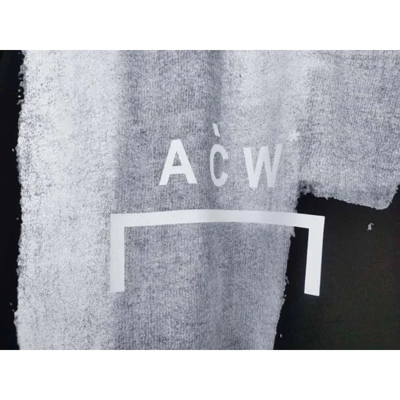 

Street Color High Block Paint Graffiti A-COLD-WALL* T-Shirt Men Women 1:1 Tags Industrial Style A COLD WALL Top Tee ACW T Shirt