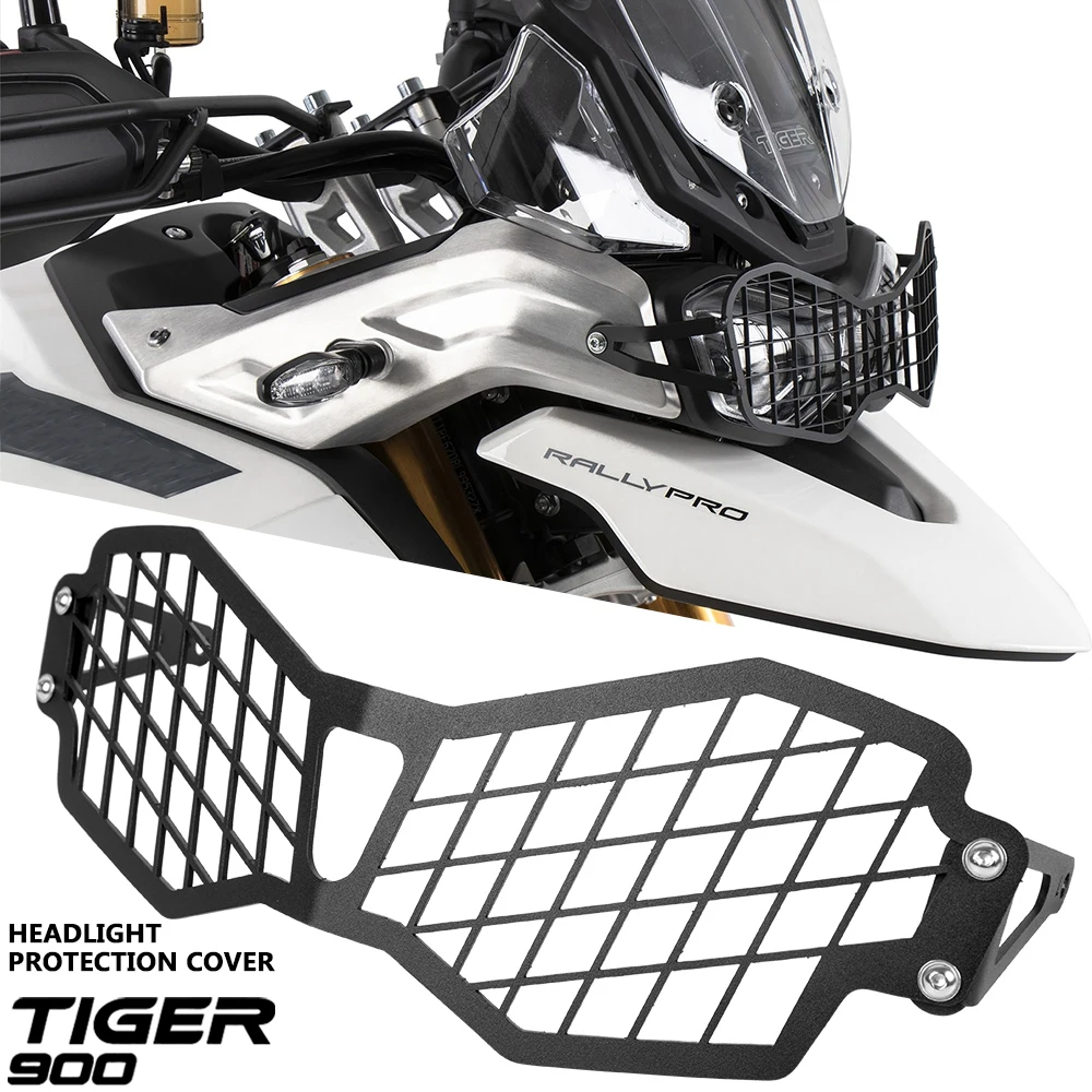 

Motorcycle Stainless Steel Headlight Protector Grille Guard Cover Protection Grill For Triumph Tiger 900 GT Rally Pro 2020 2021