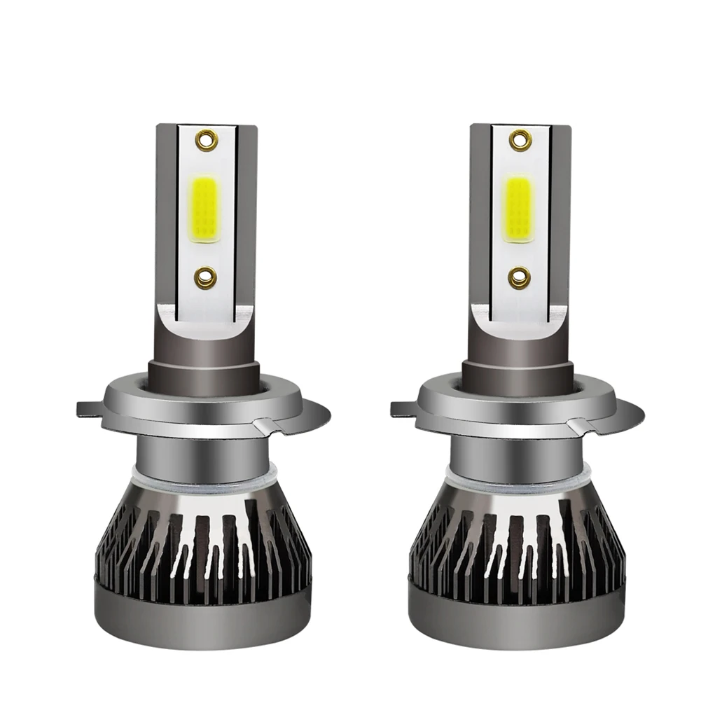 2PCS Super Bright Car Headlight Bulb Auto Energy Saving Accessories Led COB Mini Replacement Lamp Trucks Conversion Universal | Автомобили