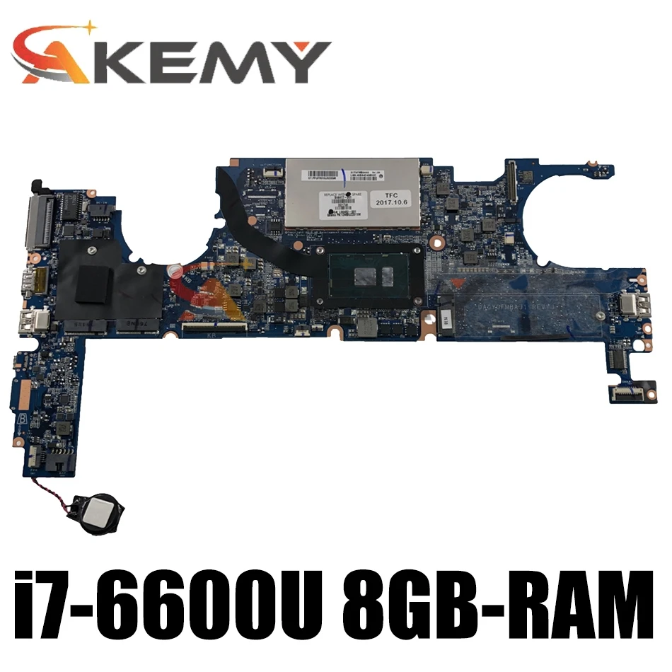 

Da0y0fmбай1 da0y0fmбай0 DAY0FAMBAC1 для ноутбука HP 1040 G3, материнская плата со i7-6600U 8GB-RAM 844414-001 844415-601 100%, тестовая работа