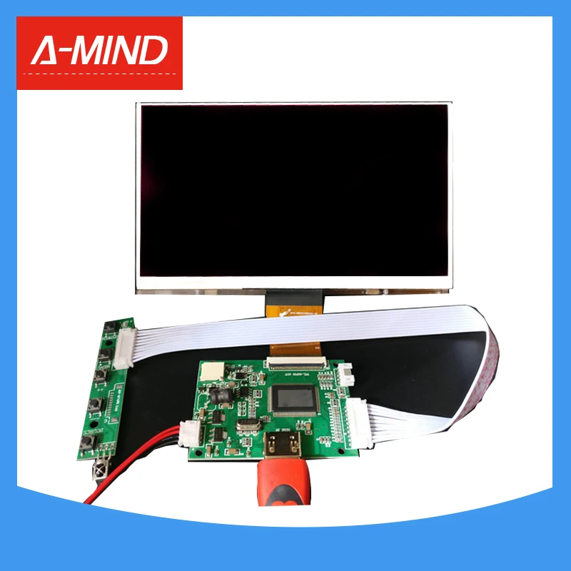 

7-дюймовый экран ЖК TFT-монитор с платой управления драйвера HDMI-совместим с Android Orange Raspberry Pi 2 3