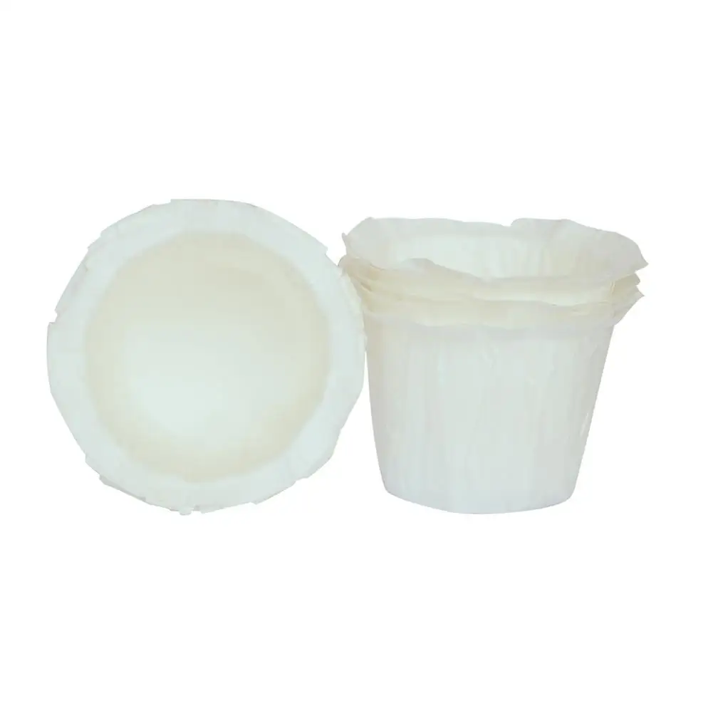 

Paper Coffee Filters Disposable Cup Basket Natural Cofffee Filter Basket For Filtering Compatible With K 1.0 And Single Serve