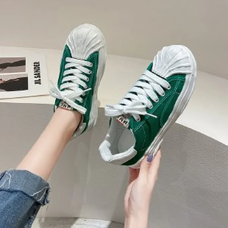 Women's Sports Shoes Fashion Women's Sneakers 2021 Sneakers Women Canvas Flat Platform Shoes Casual Ladies Shoes Zapatos