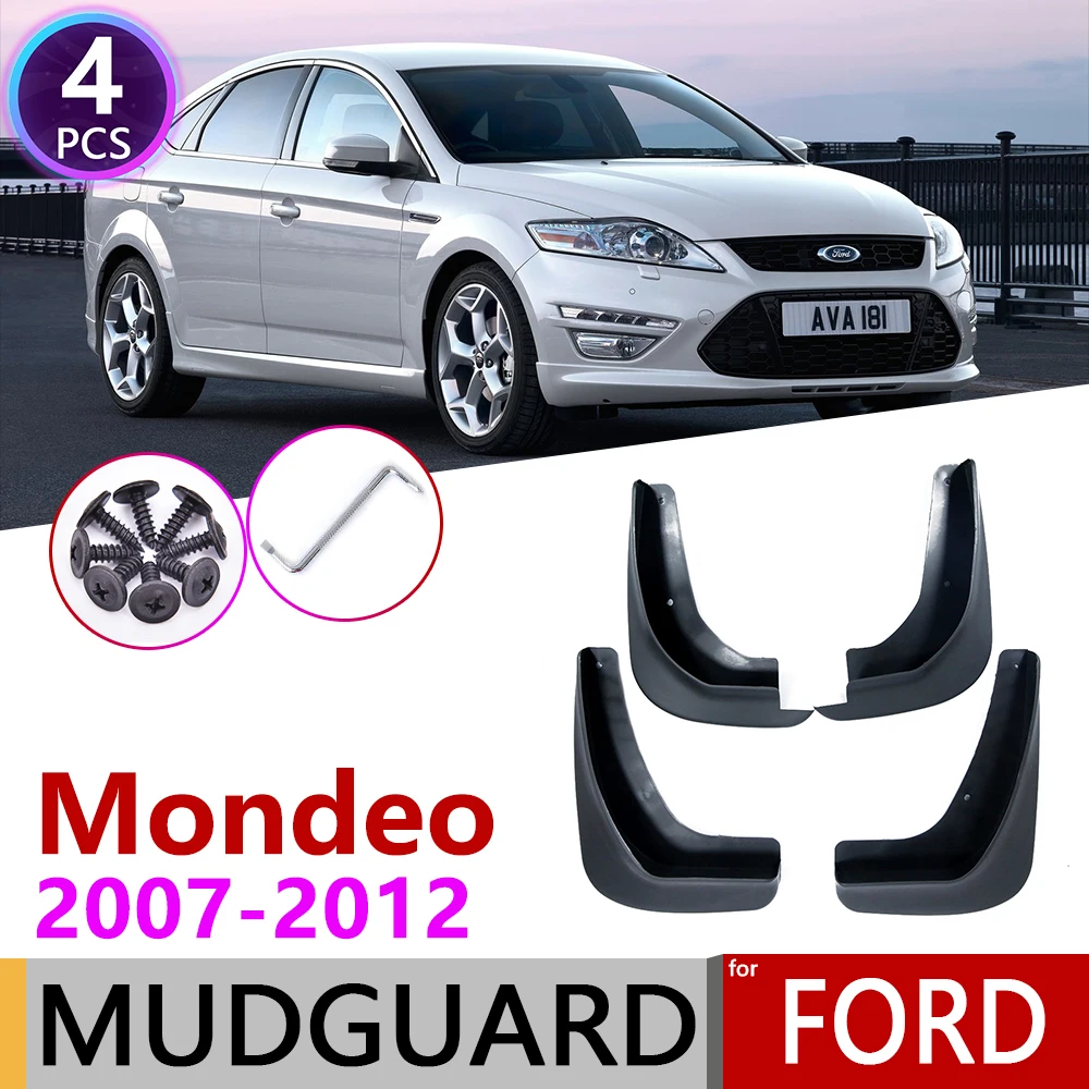 

For Ford Mondeo MK4 2007~2012 Front Rear Fender Mudguard Mud Flaps Guard Splash Flap Mudguards Accessories 2008 2009 2010 2011