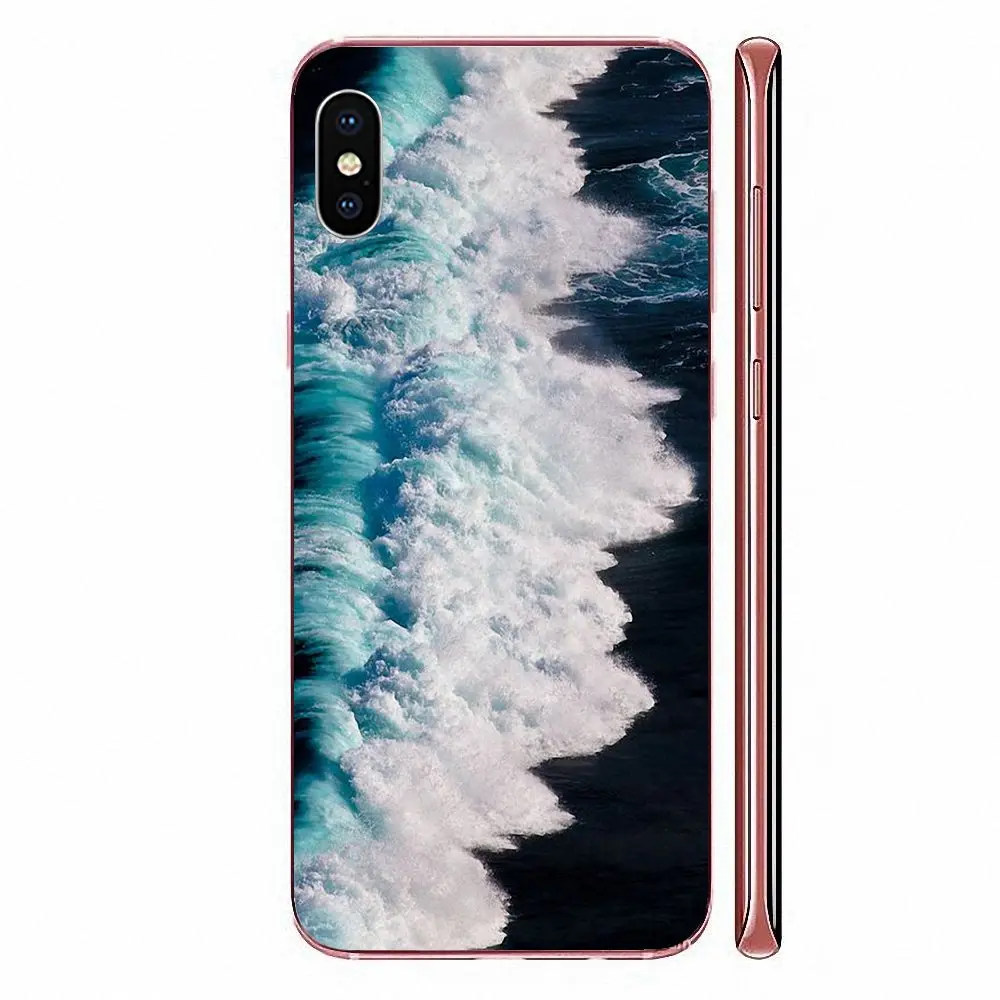 Окрашенные природные морские синие океанские волны для Huawei Honor 5C 5X 6A 6X 7 7A 7X 8 8A 8S 8X 9