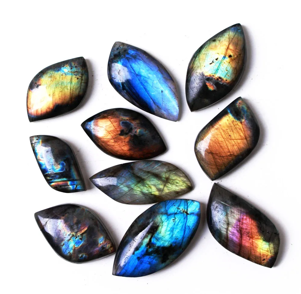 1 шт. в упаковке разноцветные воздушные юбки вспышка/огонь лабрадорит подвеска