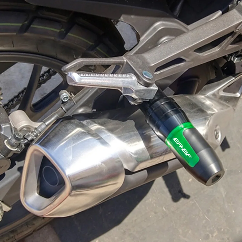 

Frame Crash Pads Engine Case Sliders Crash Pads Exhaust Sliders Crash Protector FOR KAWASAKI ER6F 2009 2010 2011 2012 2013-2021