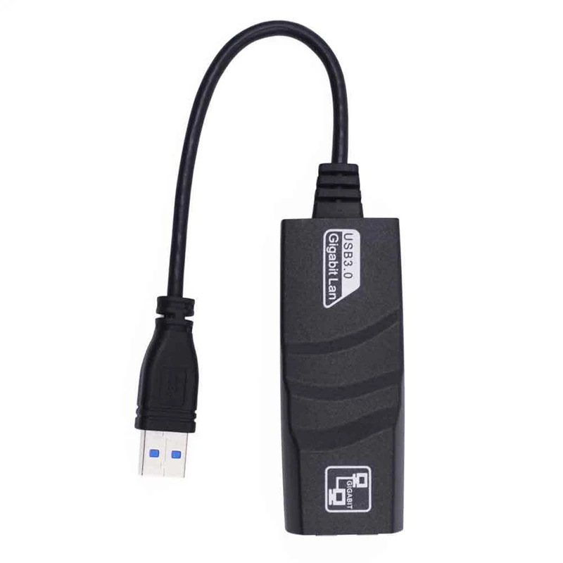 

Сетевой адаптер Usb 3,0 на 10/100/1000 Мбит/с Gigabit Rj45 Ethernet Lan для ПК Mac ..