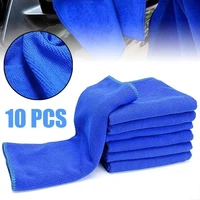 cleaning cloth blue microfibre cleaning auto soft cloth washing cloth towel duster 30x30cm car home cleaning micro fiber towels