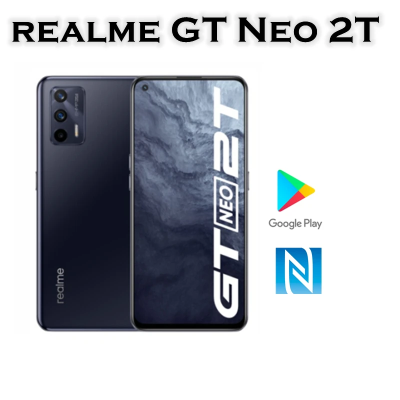 Смартфон realme GT Neo 2T 1200 дюйма 6 43 Гц 65 Вт 64 мп | Мобильные телефоны и аксессуары