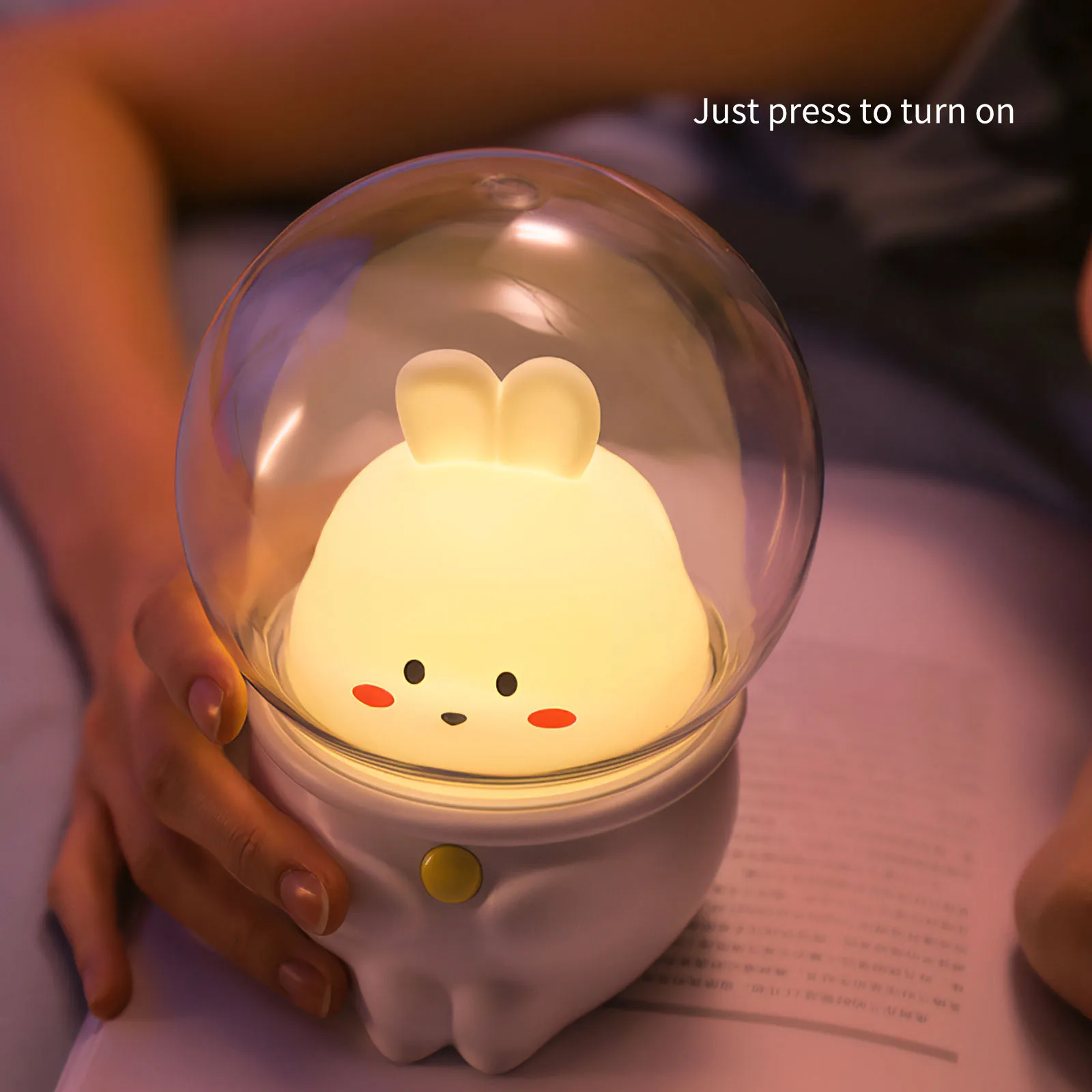 

Eye Protection LED Table Lamp 1200MAH Interstellar Cute Pet Space Cat Night Light Colorful Lights Atmosphere Night Light Timing